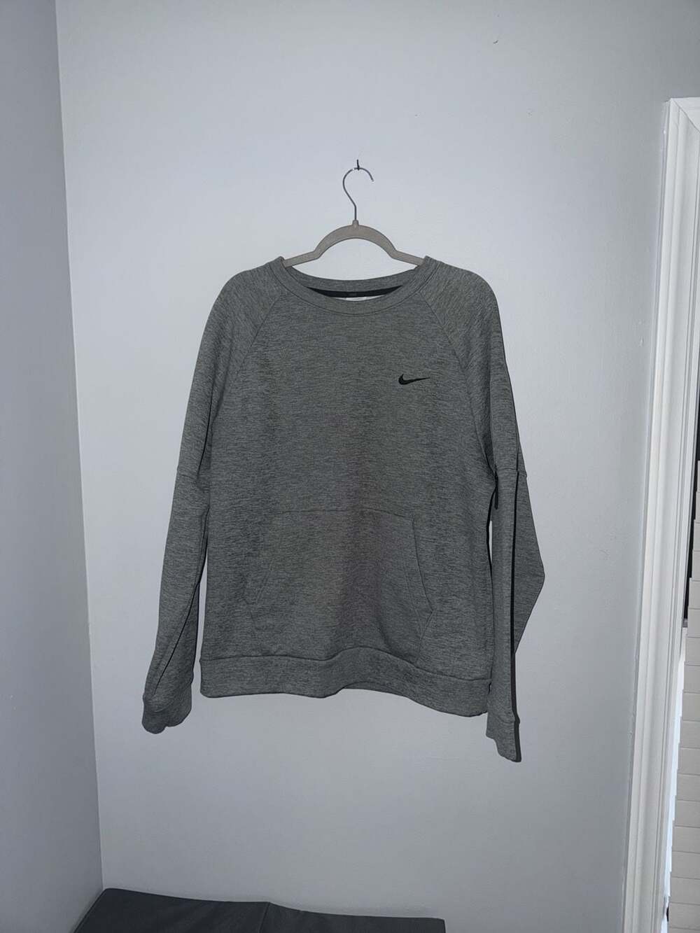 Nike Therma-Fit Fitness Crew Size L Grey